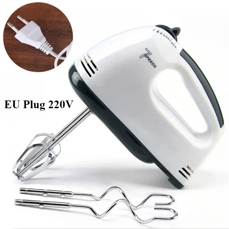 Immersion Hand Blender Set - Elektrischer Handmixer mit 7 Geschwindigkeiten, automatischer