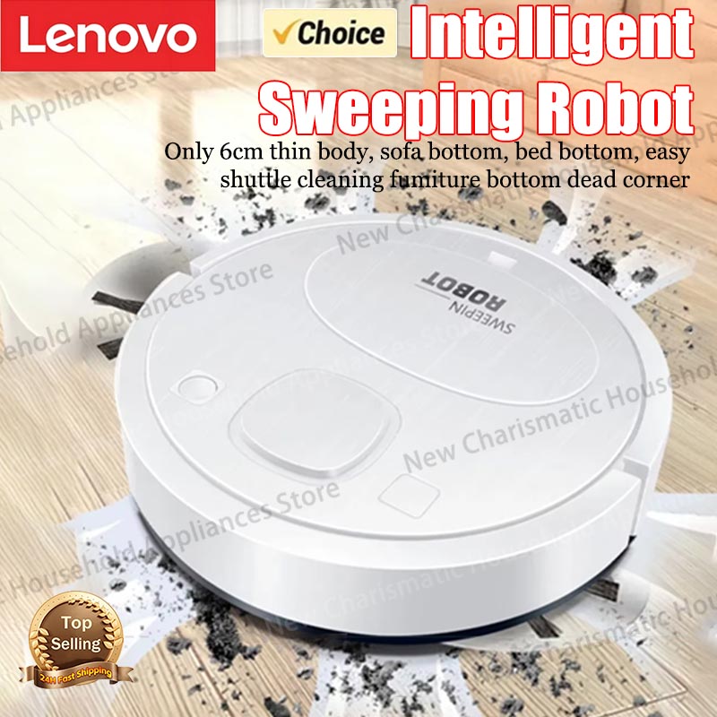Small Appliances - Lenovo Neuer Intelligenter Kehrroboter Bequeme Haushaltsreinigungsmaschine