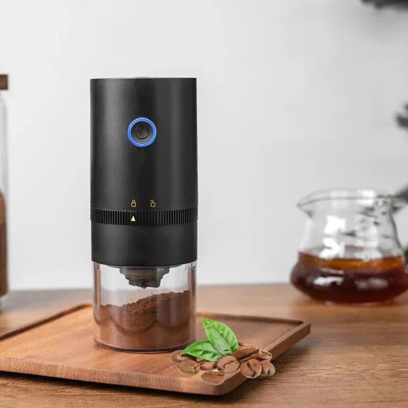 Coffee Bean Grinder Electric - Kaffeemühle Typ C USB-Ladung profession elle