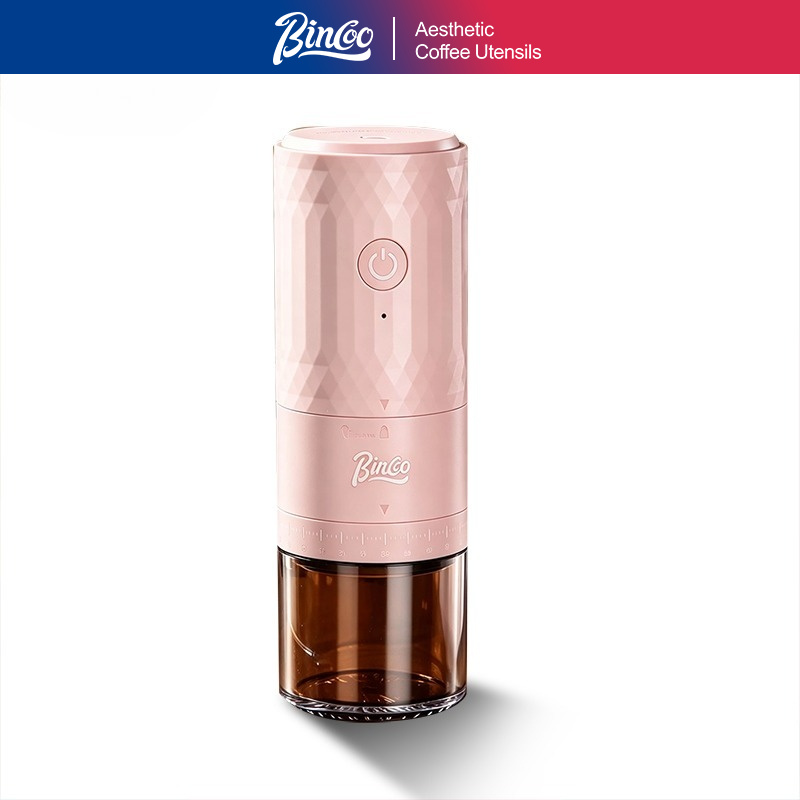 Coffee Bean Grinder Electric - Bincoo Kaffeemühle Elektrische Mühle 5-Winkel-Stahlkern Keramikkern