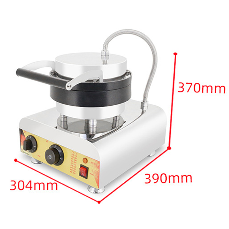 Kommerzielle Dreifach-Eiswaffe – Mini Waffle Maker Machine Bewertung und Preis