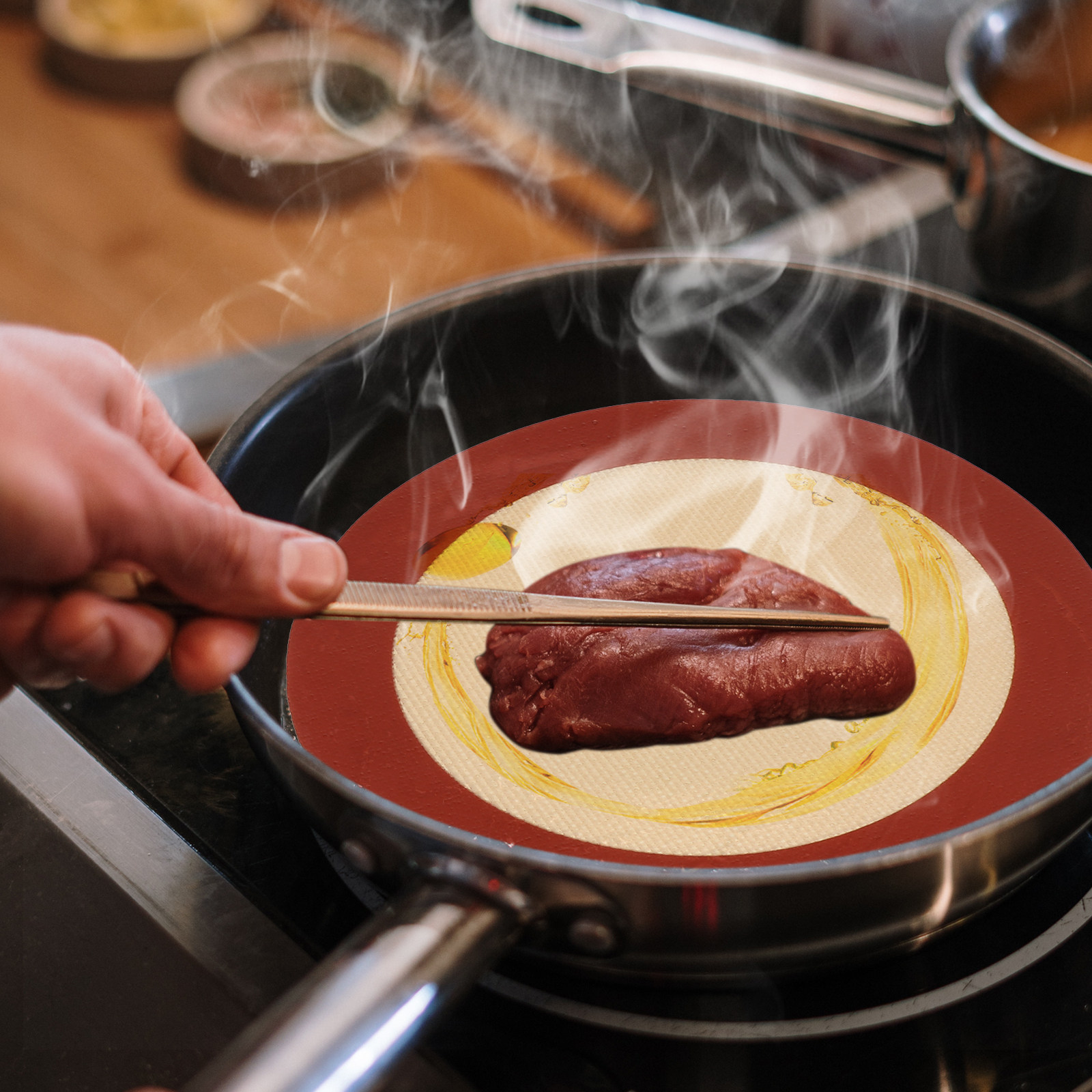 8-Zoll-Silikon-Backmatte für H – Air Fryer Silicone Pot Liner Bewertung und Preis